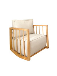 Atelier Del Sofa Sallanan Teddy - Silla Alada Blanca